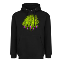 Black halloween patch Heavyweight Hoodie - BundleAndBundleShop