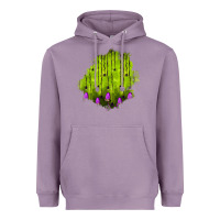 Lavender halloween patch Heavyweight Hoodie - BundleAndBundleShop