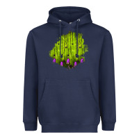 Navy halloween patch Heavyweight Hoodie - BundleAndBundleShop