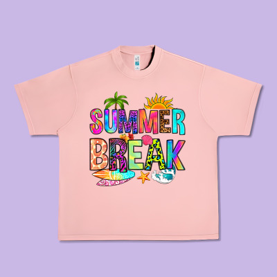 Summer Break Urban Heavy Tee Designed By Ranaportraitstore