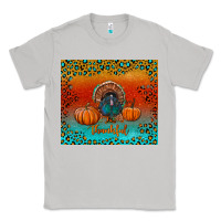 Moon Dust thankful with turkey and pumpkins Classic Tee - RanaPortraitStore