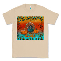 Mushroom thankful with turkey and pumpkins Classic Tee - RanaPortraitStore