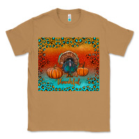 Toasted Coconut thankful with turkey and pumpkins Classic Tee - RanaPortraitStore