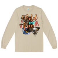 Mushroom wild and free Long Sleeve Tee - Zillion Design Studio
