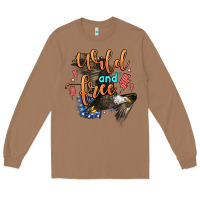 Toasted Coconut wild and free Long Sleeve Tee - Zillion Design Studio