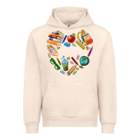 Sandshell teacher heart custom Urban Hoodie - NancyCooperArtShop