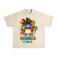 Sandshell messy bun summer vibes Urban Heavy Tee - RanaPortraitStore