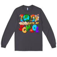 Smoke 100 days of school Long Sleeve Tee - texasbilliewilder