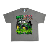 Tornado just a girl who loves tractors Urban Heavy Tee - BarkalooDesign