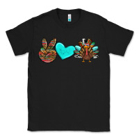 Black peace love thanksgiving turkey Classic Tee - RanaPortraitStore