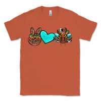 Copper peace love thanksgiving turkey Classic Tee - RanaPortraitStore