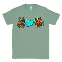 Sage peace love thanksgiving turkey Classic Tee - RanaPortraitStore