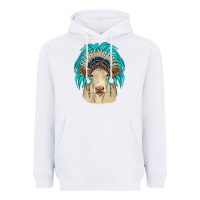 White charolais indian headdress Heavyweight Hoodie - JahusDesignShop