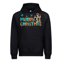 Black western merry christmas Urban Hoodie - MaliasSmallBusiness