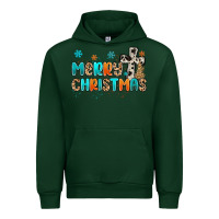 Forest Green western merry christmas Urban Hoodie - MaliasSmallBusiness