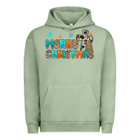 Pigment Oil Green western merry christmas Urban Hoodie - MaliasSmallBusiness