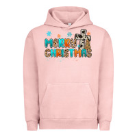 Pigment Salmon western merry christmas Urban Hoodie - MaliasSmallBusiness