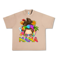 Burro messy bun mama summer Urban Heavy Tee - RanaPortraitStore