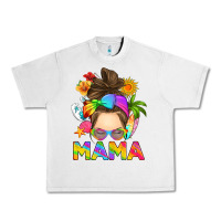 Lunar Rock messy bun mama summer Urban Heavy Tee - RanaPortraitStore