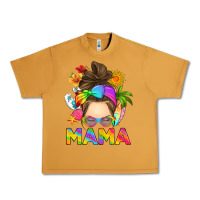 Peanut Butter messy bun mama summer Urban Heavy Tee - RanaPortraitStore