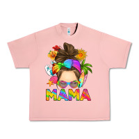 Salmon messy bun mama summer Urban Heavy Tee - RanaPortraitStore