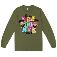 Army Green kinder graduate 2024 Long Sleeve Tee - texasbilliewilder