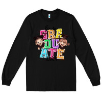 Black kinder graduate 2024 Long Sleeve Tee - texasbilliewilder
