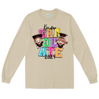 Mushroom kinder graduate 2024 Long Sleeve Tee - texasbilliewilder