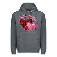 Rock happy valentine's day hearts Premium Hoodie - MaliasSmallBusiness