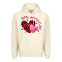 Sandshell happy valentine's day hearts Premium Hoodie - MaliasSmallBusiness