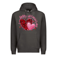 Smoke happy valentine's day hearts Premium Hoodie - MaliasSmallBusiness