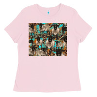 Bubblegum Pink Suffolk sheeps Ladies Tee - BarkalooDesign