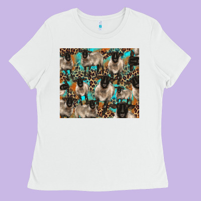 Suffolk Sheeps Ladies Tee Designed By Barkaloodesign