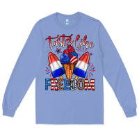 Colony Blue taster like freedom Long Sleeve Tee - Zillion Design Studio