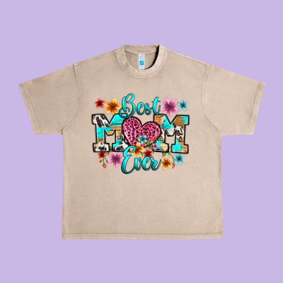 Best Mom Ever Urban Heavy Tee Designed By Ranaportraitstore