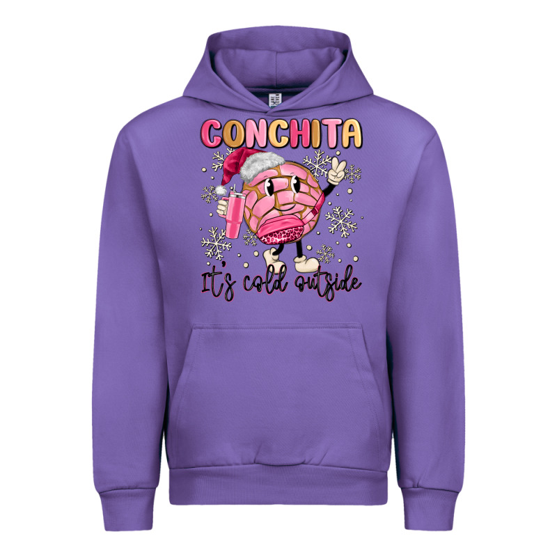 Conchita It's Cold Outside Urban Hoodie by MaliasSmallBusiness | Teevron