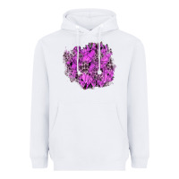 White halloween patch Heavyweight Hoodie - BundleAndBundleShop