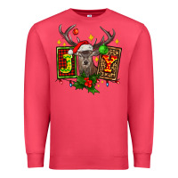 Cardinal joy with reindeer ado Premium Sweatshirt - AdoDesignShop