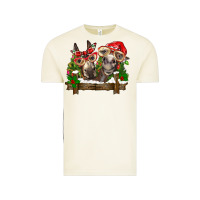 Vintage Arctic Christmas donkeys Vintage Tee - BarkalooDesign