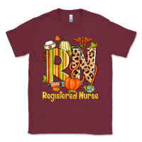 Burgundy fall rn registered nurse Classic Tee - Zillion Design Studio