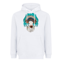 White calf indian headdress Heavyweight Hoodie - JahusDesignShop