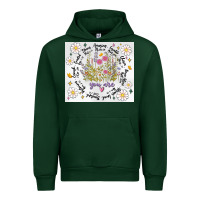 Forest Green god says you are inflated Urban Hoodie - MaliasSmallBusiness