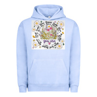 Pigment Grape Ice god says you are inflated Urban Hoodie - MaliasSmallBusiness