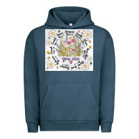 Pigment Midnight Navy god says you are inflated Urban Hoodie - MaliasSmallBusiness