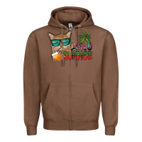 Chestnut hello summer Zipper Hoodie - SublimationCraftShop