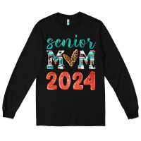 Black senior mom 2024 tbw Long Sleeve Tee - texasbilliewilder