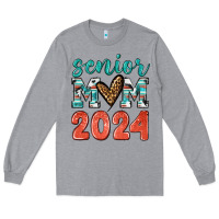 Heather Grey senior mom 2024 tbw Long Sleeve Tee - texasbilliewilder