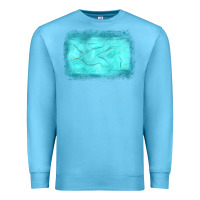 Ocean Blue gemstone background Premium Sweatshirt - JahusDesignShop