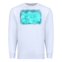 White gemstone background Premium Sweatshirt - JahusDesignShop