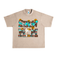 French Oak show mom goat Urban Heavy Tee - RanaPortraitStore